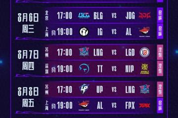 LPL第三阶段：TES横扫WBG，保持LPL积分榜第一