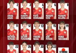 日(rì)本女排参加2025泰国世锦赛名單(dān)出炉！带三个自由(yóu)人有些多此一举
