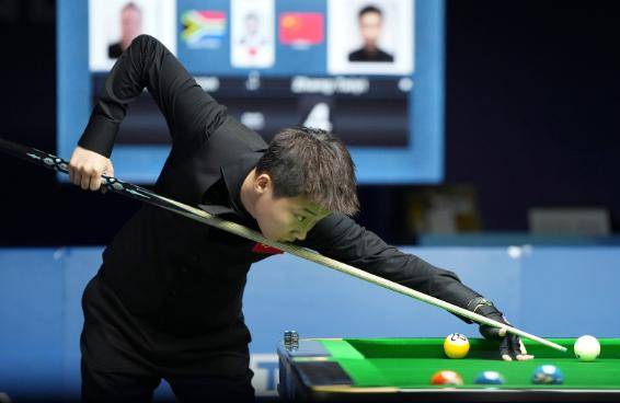 國(guó)歌四次響(xiǎng)彻世运赛场，中國(guó)台球队为國(guó)爭(zhēng)光