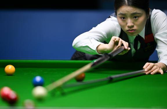 國(guó)歌四次響(xiǎng)彻世运赛场，中國(guó)台球队为國(guó)爭(zhēng)光