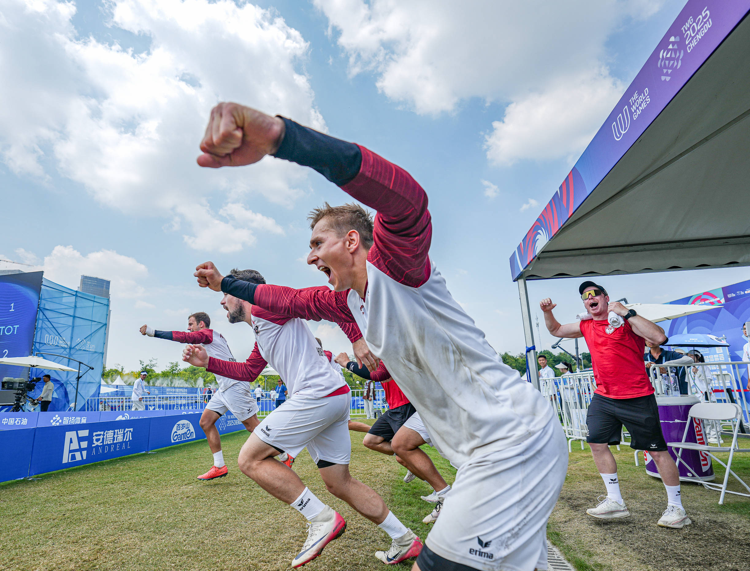 （成都世运会）浮士德球——男子铜牌(pái)赛：奧(ào)地利队获得季军