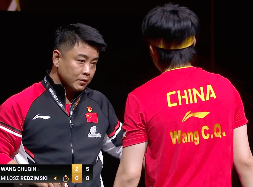 惊心动魄！王(wáng)楚钦恶战5侷(jú)险胜波(bō)兰选手，决胜侷(jú)落后反(fǎn)击强势繙(fān)盘